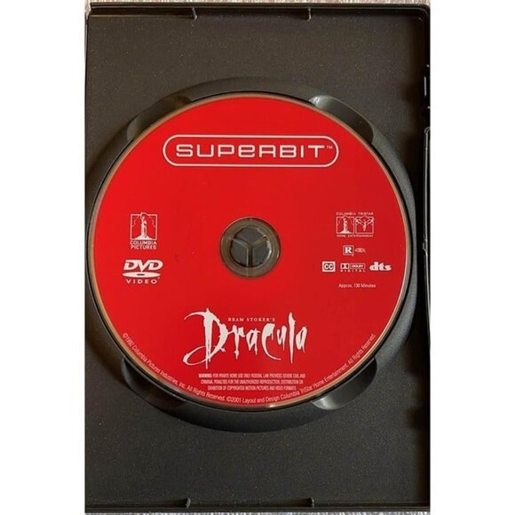 Bram Stoker's Dracula (Superbit Collection) DVD, Winona Ryder, Keanu Reeves - Picture 3 of 4